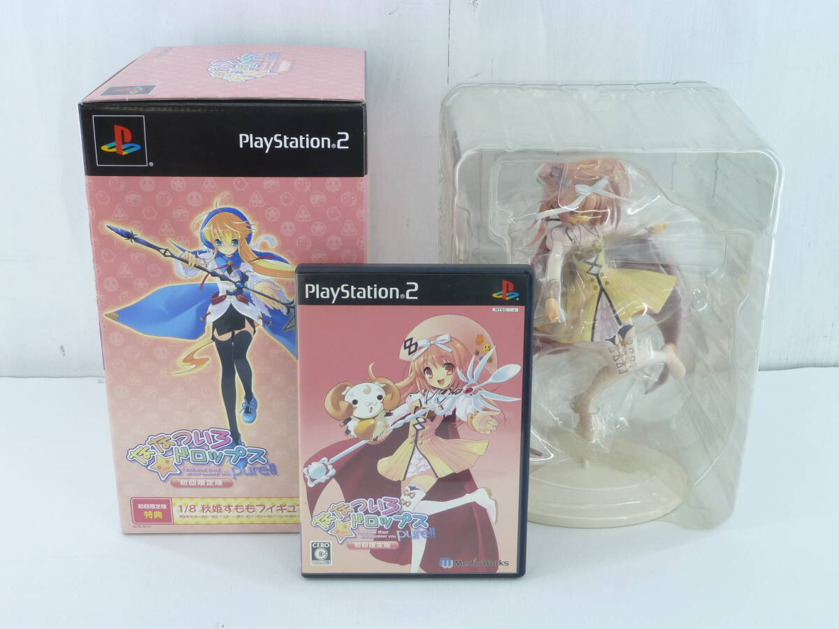 18◇80/【中古】PS2ソフト「ななついろ★ドロップスPure!!初回限定版（すもも 1/8 完成品フィギュア同梱）」※フィギュア未開封 0226_画像3