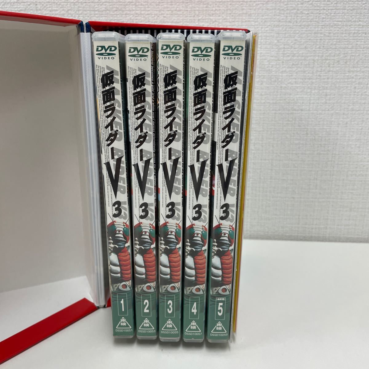 【1円スタート】 仮面ライダーV3 DVD-BOX 10枚組_画像4