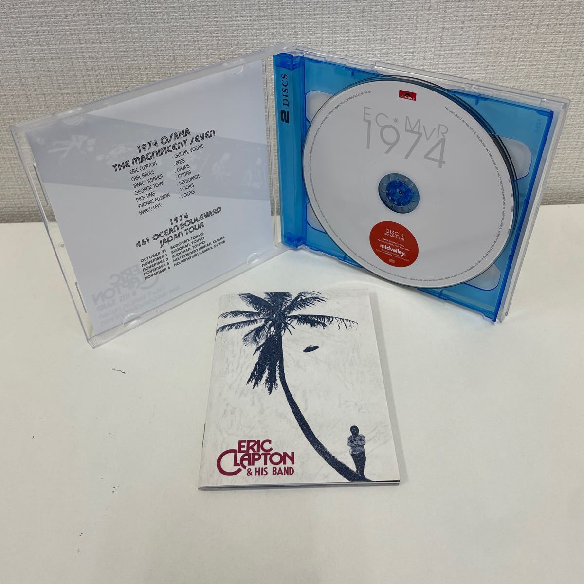 【1円スタート】 エリック・クラプトン 大阪の七人 CD2枚組 完全生産限定版 帯付き_画像3