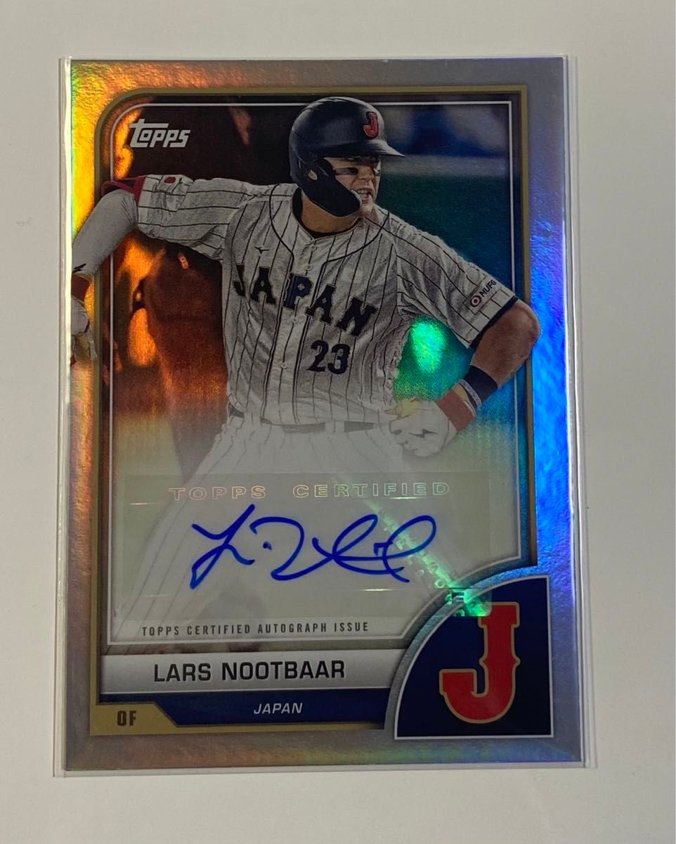 ラーズ ヌートバー 2023 Topps WBC auto サインカード｜Yahoo