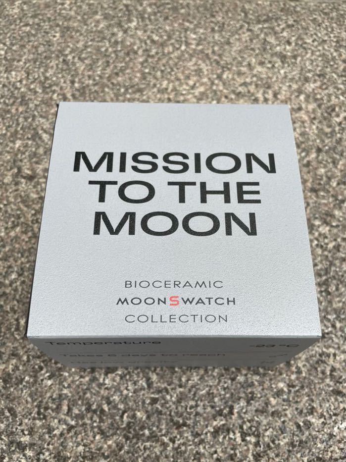 送料無料 ムーン Swatch Omega Bioceramic Moonswatch Mission to the Moon Speedmasterスウォッチ オメガ スピードマスター 新品 国内正規_画像3