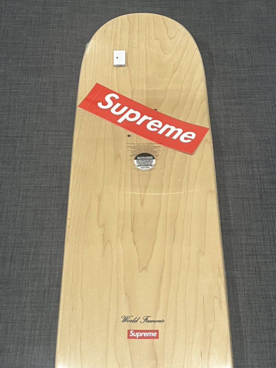 送料無料 Supreme Routed Box Logo Skateboard Natural 24SS 送料無料 Supreme Routed Box Logo Skateboard Natural 24SS