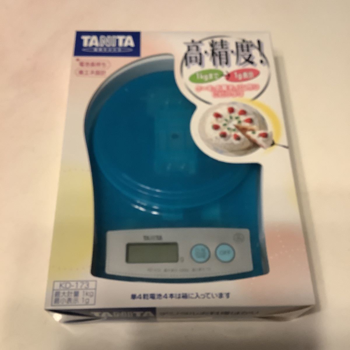 ☆タニタクッキングスケール1㎏☆新品_画像1