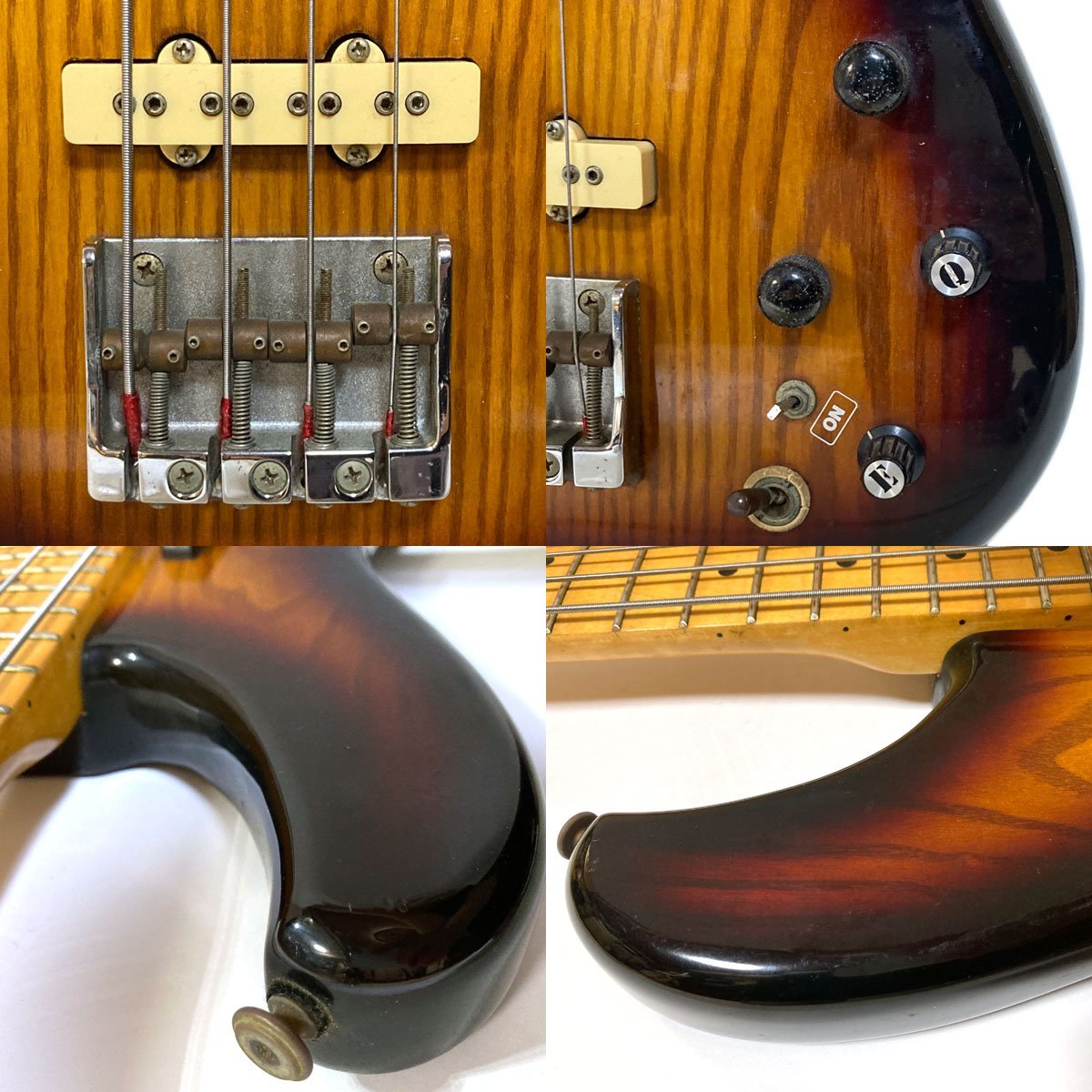 IBANEZ RoadSter RS924？ 1980 日本製 QUADRA LOCK (アクティブ・パッシブ切替) ケース付き アイバニーズ ロードスター_画像4