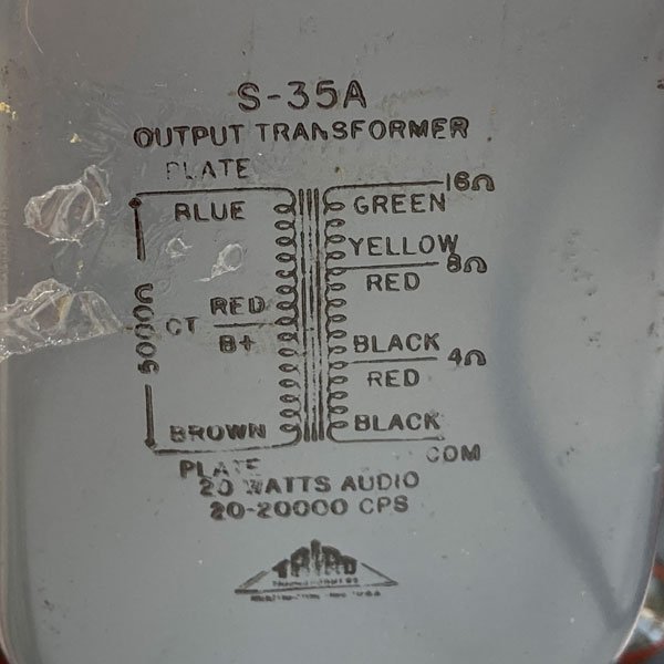 TRIAD S-35A 出力トランス OUTPUT TRANSFORMER 2個セット_画像6