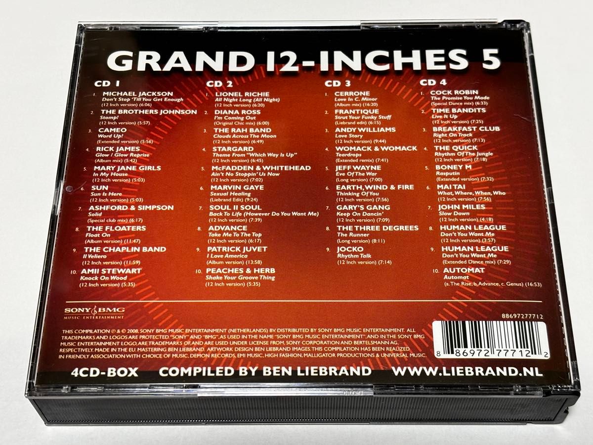 4枚組 Grand 12-Inches 5 Ben Liebrand CD