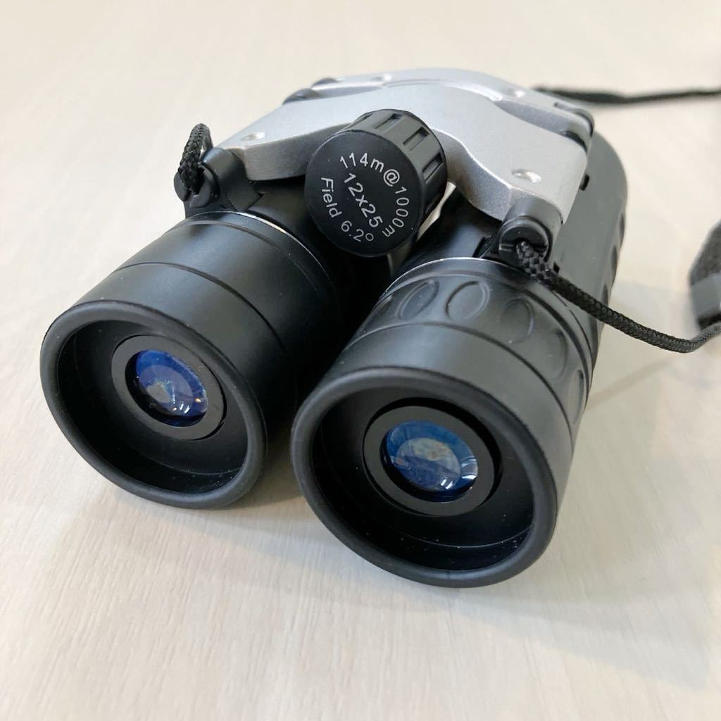 [ new model binoculars ] opera glasses 12×25 12 times 25mm calibre Bak4 installing &FMC height penetration proportion height magnification small size life waterproof / Live / wild bird observation / outdoor storage bag 