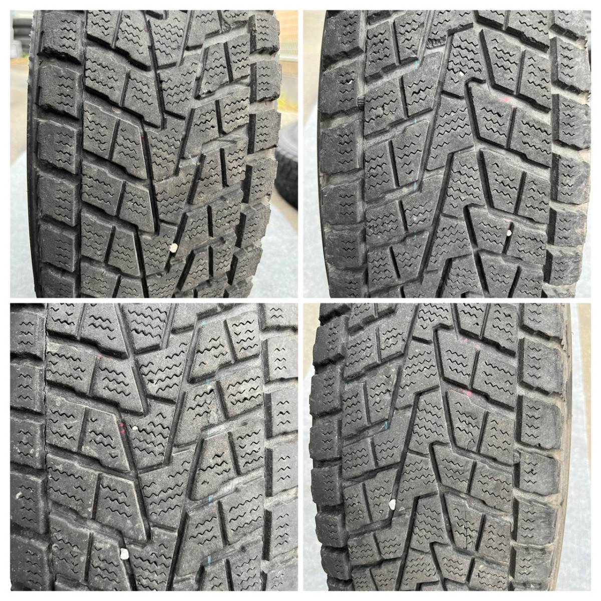 ★★★【注目】200系トヨタハイエース/レジアスエース　１５インチ　BRIDGESTONE　205/70R15　スタッドレスタイヤ　４本セット★★★_画像6