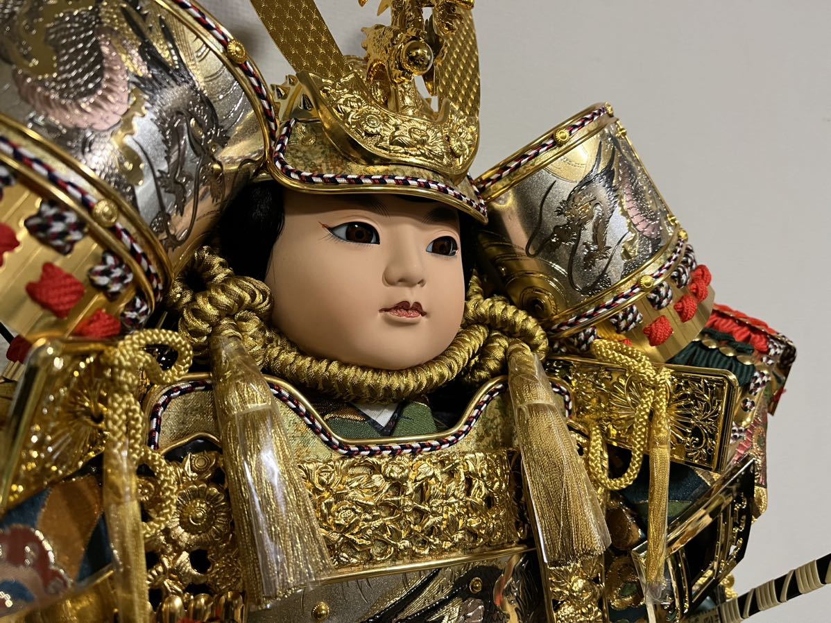 子供大将 水光斉 祐月 時代甲冑 兜飾り 鎧飾り 端午の節句 五月 子供大将 水光斉 祐月 時代甲冑 兜飾り 鎧飾り 端午の節句 五月