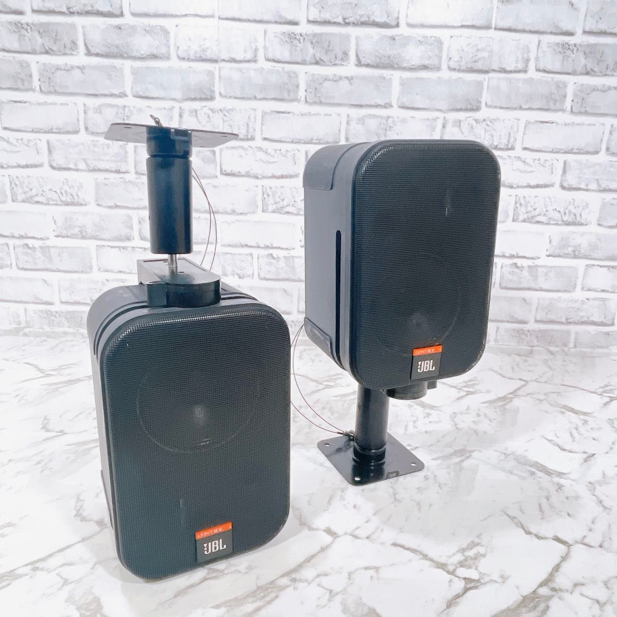 JBL CONTROL 1 ペア スピーカー ブラケット付き|Yahoo!フリマ JBL CONTROL 1 ペア スピーカー ブラケット付き|Yahoo!フリマ