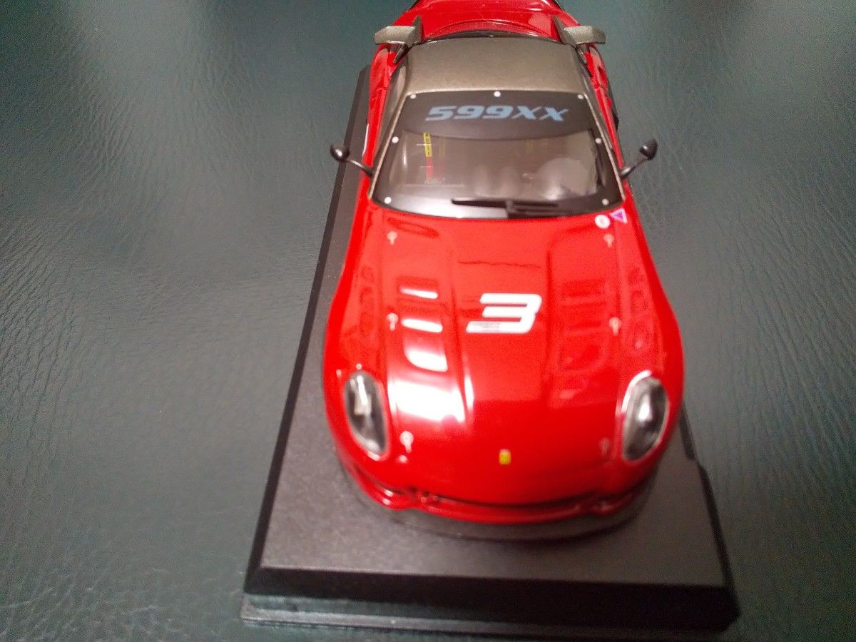 最終値下げしました!アシェット　FERRARI 599 XX1/43ミニカー!