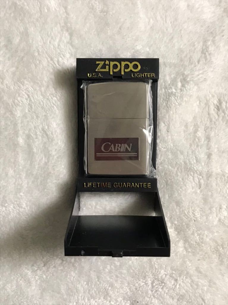 ZIPPO ジッポー オイルライター CABIN キャビン　1998年製 未使用品　非売品　タバコ　煙草　たばこ_画像1