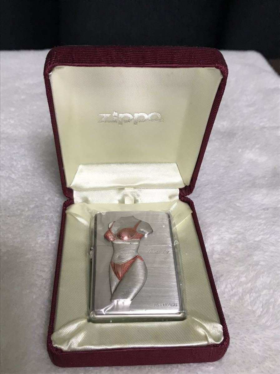 ZIPPO ジッポー オイルライター Sexy Beauty ビューティー 限定品 シリアル入り ケース付き 2002年製 未使用品 未開封 セクシー