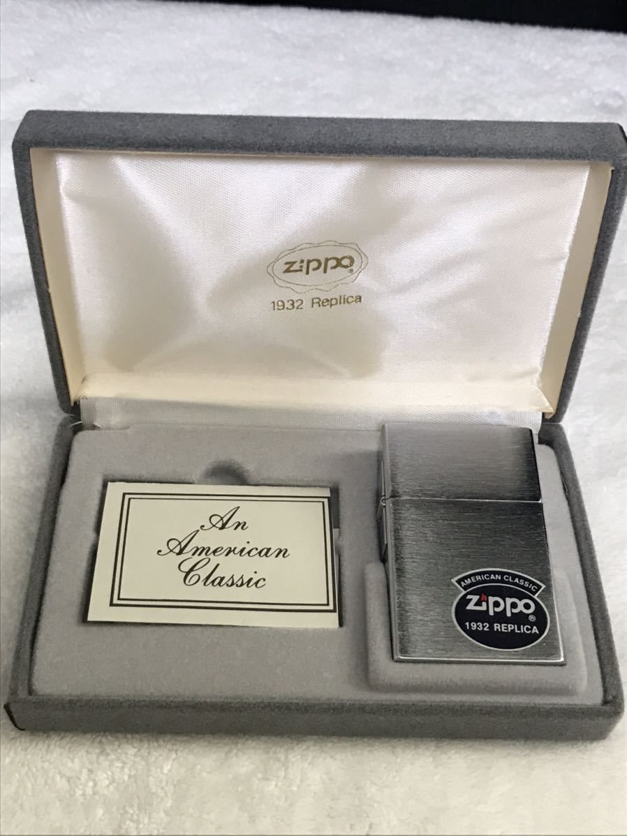 ZIPPO ジッポ ジッポー オイルライター REPLICA レプリカ アメリカンクラシック 喫煙具 1932レプリカ 未使用品 インサイドユニット1988年製
