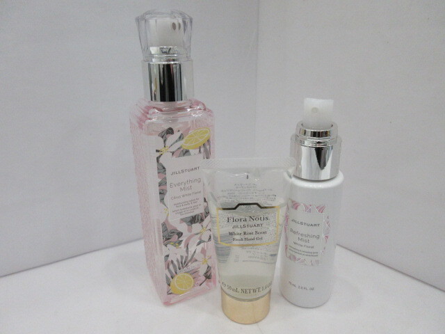 ◆JILLSTUART ジルスチュアート エブリシングミスト 200ml/ リフレッシングミスト 75ml / フローラノーティス 50ml まとめて3点 中古品_画像1