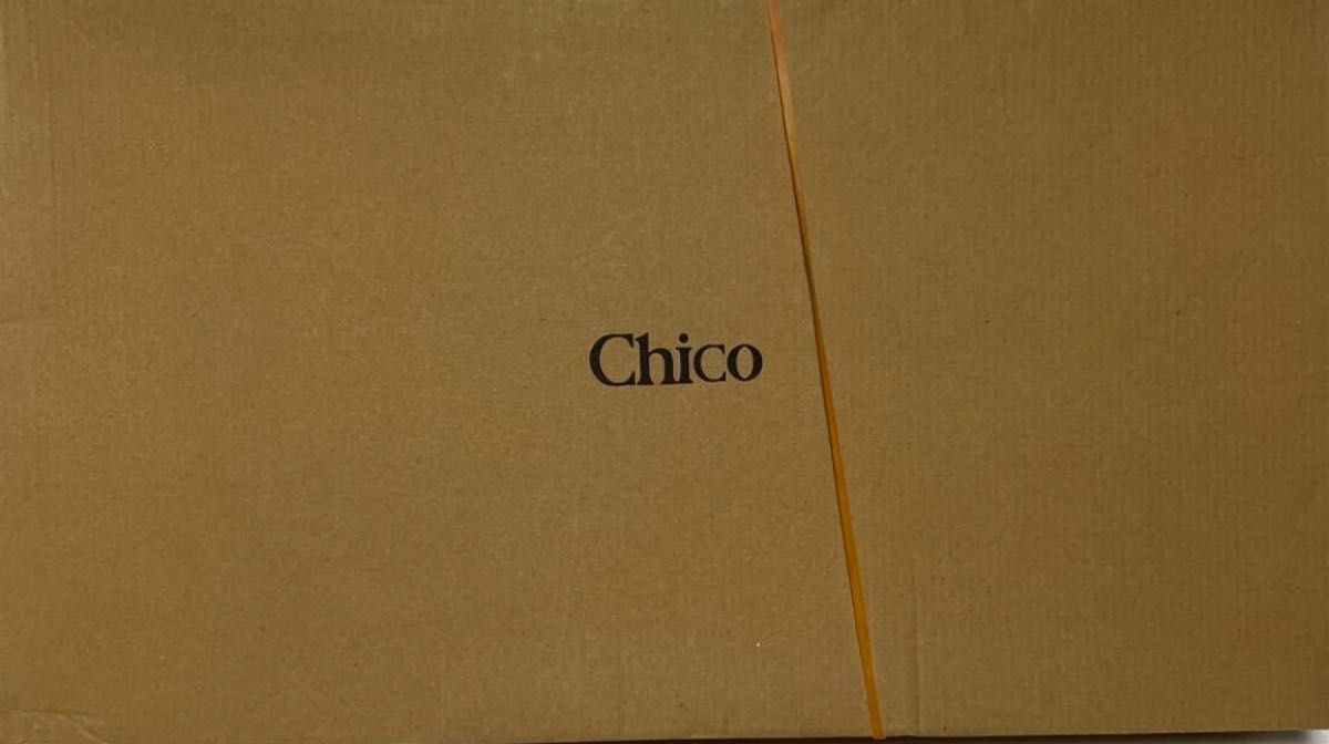 Chico厚底プラットフォームストレッチロングブーツベージュ　L　24.5cm  売価　税込価格11,880円　新品　即日発送