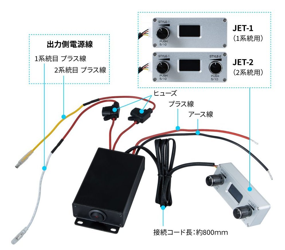 電球用調光器　2系統　591117_画像2