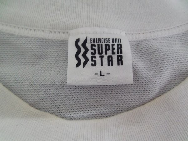 SUPER STAR MIZUNO ミズノ メンズ ASIAN GAMES THE 12th 広島 94 半袖Tシャツ L 白_画像2