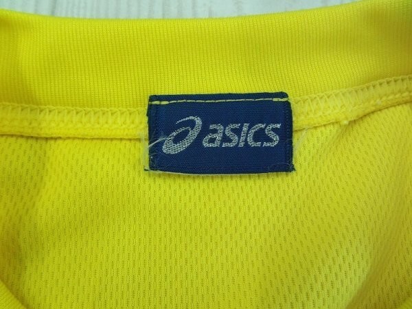 ASICS アシックス メンズ 44th 青梅マラソン 半袖Tシャツ L 黄色_画像2