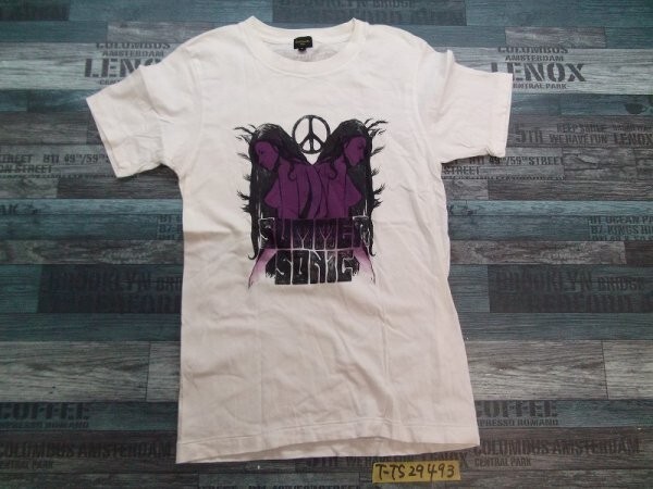 Paul Smith JEANS ポールスミス × SUMMER SONIC サマソニ 2012 メンズ 半袖Tシャツ S 白_画像1