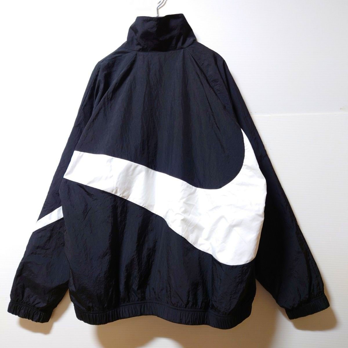 NIKE★ナイロンジャケット★トラックジャケット★ウーブンジャケット★黒★2XL★男女兼用★春夏秋冬★匿名送料無料