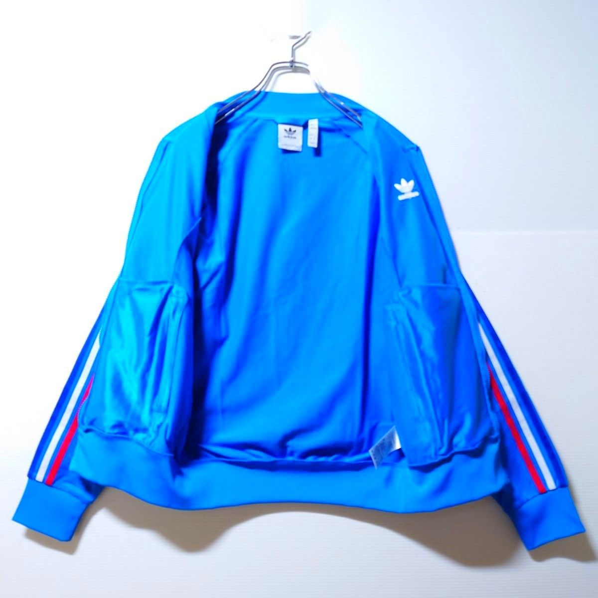 adidas★SST トラックジャケット★ジャージ★スポーツウェア★ブルーバード★M★男女兼用★春秋冬★匿名送料無料