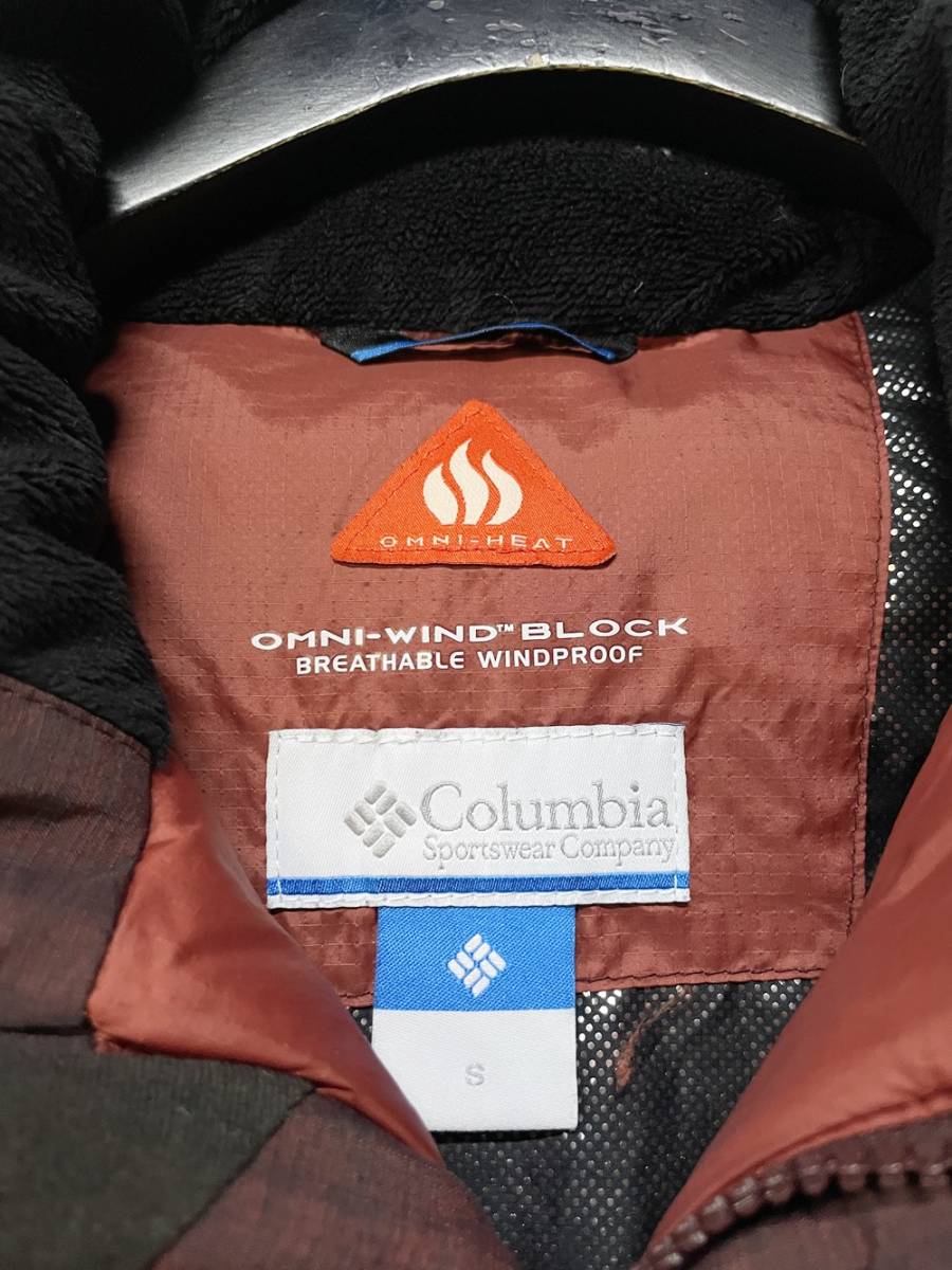 (V583) コロンビア COLOMBIA OMNI-HEAT ダウンジャケット レディース S サイズ 正規品_画像4