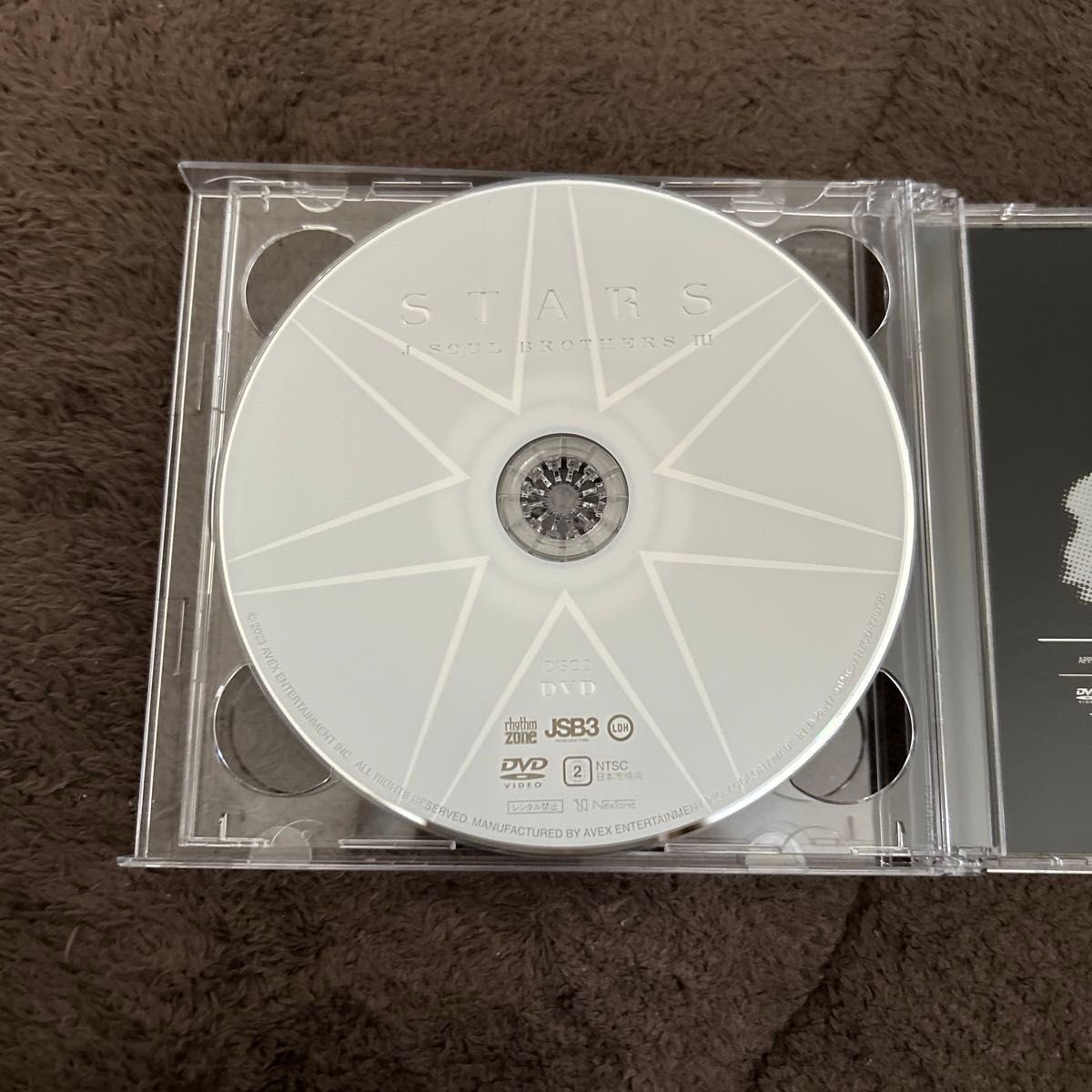 三代目JSB STARS初回特典カラーカード付きCD&DVD