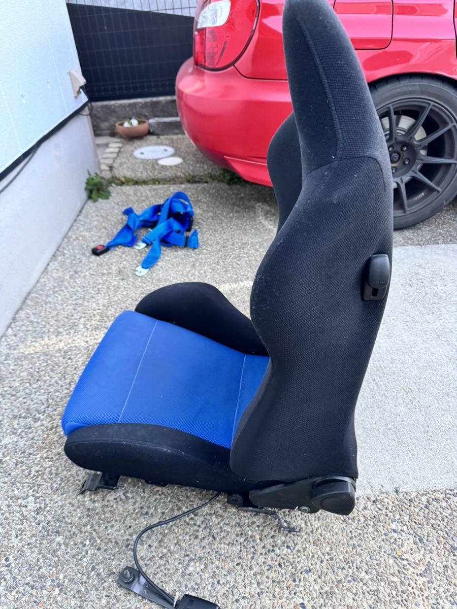 RECARO レカロ SR-3 SR3 汎用 セミバケットシート セミバケ シート 座席 底止め 両側三角ダイヤル _画像5