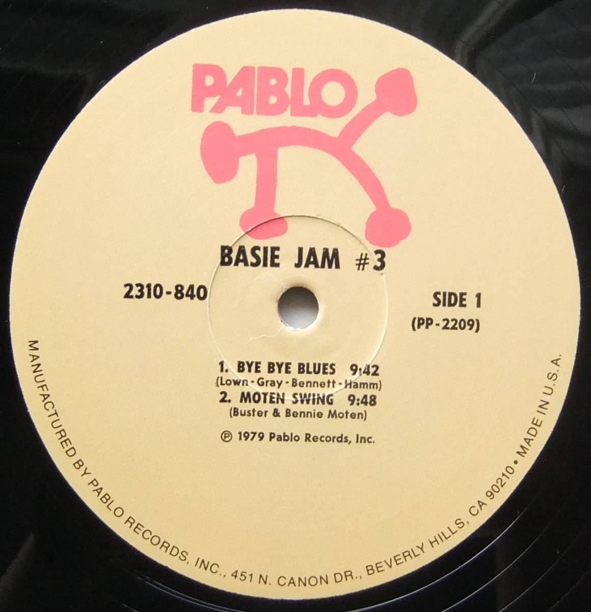 ◆ COUNT BASIE / Basie Jam #3 ◆ Pablo 2310-840 ◆_画像3