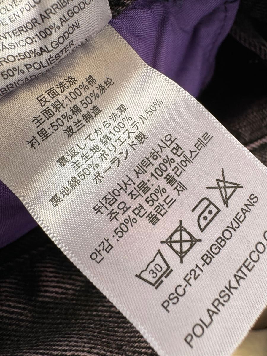 polar skate big boy ポーラー ビッグボーイ 旧ロゴ 紫 M|Yahoo polar skate big boy ポーラー ビッグボーイ 旧ロゴ 紫 M|Yahoo