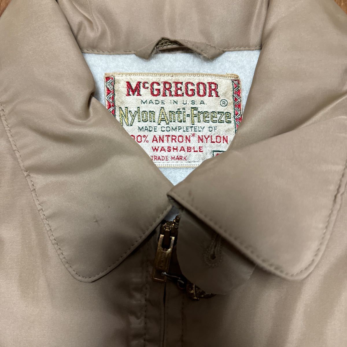 レア！　60s 70s McGregor nylon anti freeze マクレガー　アンチフリーズ　ナイロンジャケット　スイングトップ　激レア_画像2