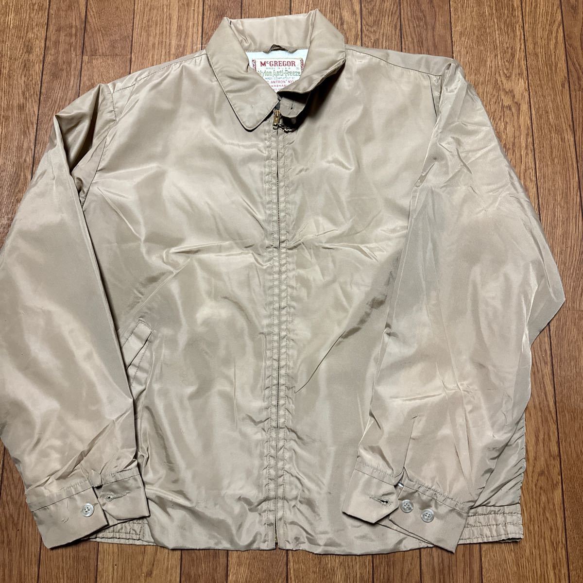 レア！　60s 70s McGregor nylon anti freeze マクレガー　アンチフリーズ　ナイロンジャケット　スイングトップ　激レア_画像1