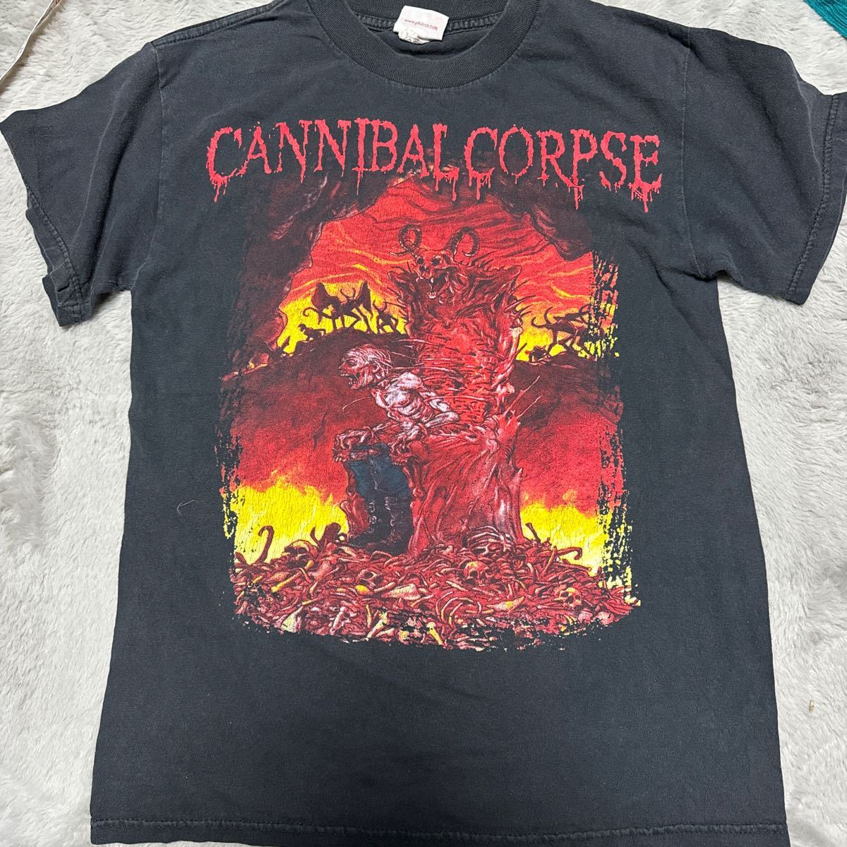 Y2K Cannibal Corpse カンニバルコープスTシャツ バンドTシャツ 　Metal Graphic T-Shirt_画像1