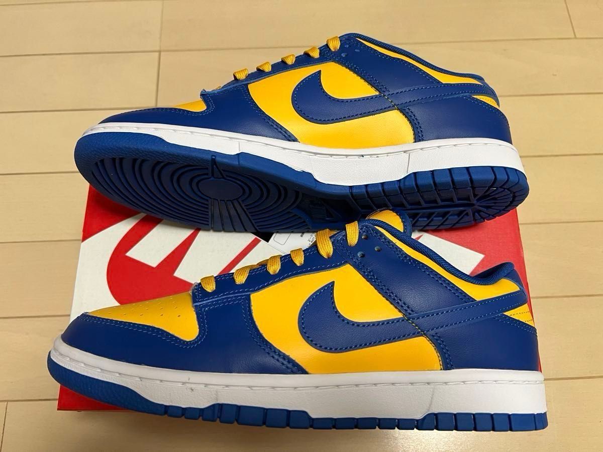 Nike Dunk Low Retro　ダンクロー　レトロ　ブルージェイアンドユニバーシティゴールド