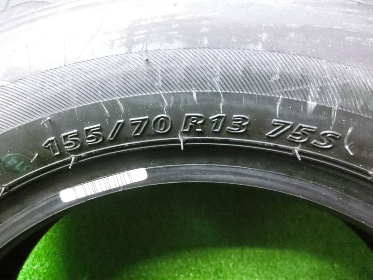 ★ 新品 送料無料 ★ 155/70R13 ★ BS NEXTRY ★ ピクシスエポック・バモス・トッポBJ・ミラ イース・ムーブ等 ★4本set★Z163の画像7