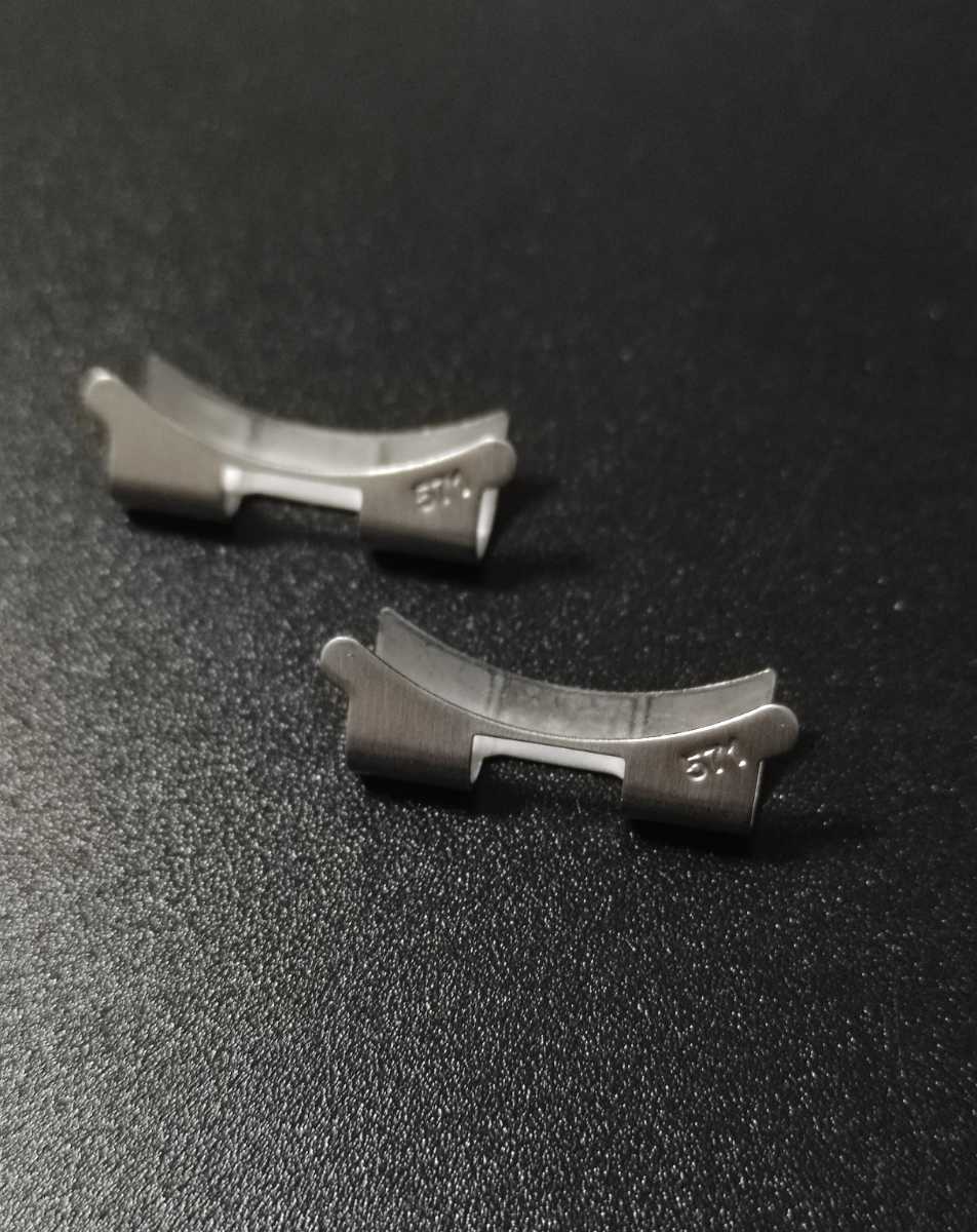 FF571 腕時計 修理交換用 社外部品 弓カン フラッシュフィット 細中駒用 19mm 【対応】ロレックス 6263/6265等 ROLEX 互換パーツ_画像3