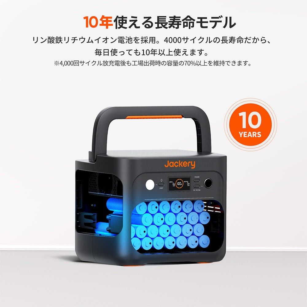 新品未開封　 Jackery ポータブル電源　1000plus 　リン酸鉄 大容量