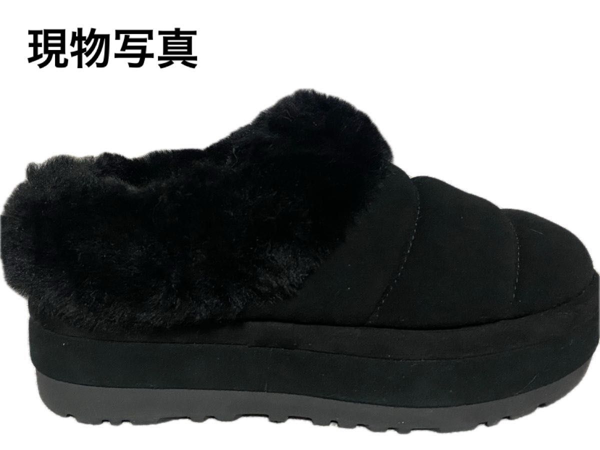 美品 UGG アグ tazllita ダズリータ 厚底 ムートン スリッポン 美品 UGG アグ tazllita ダズリータ 厚底 ムートン スリッポン