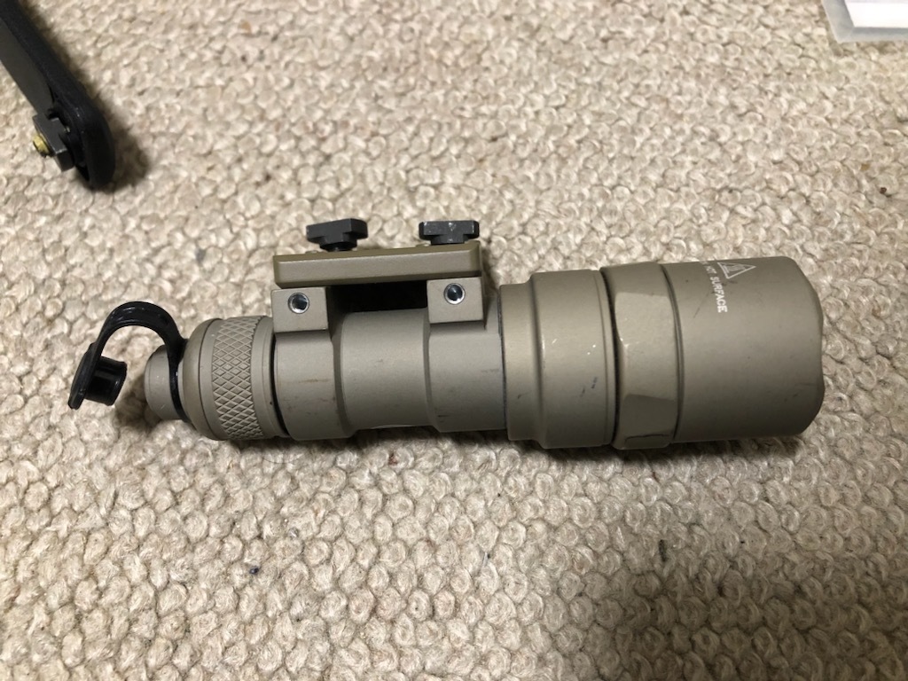 SUREFIRE M300C SCOUT LIGHT M-LOK MAGPUL GEISSELE URG-1の画像7