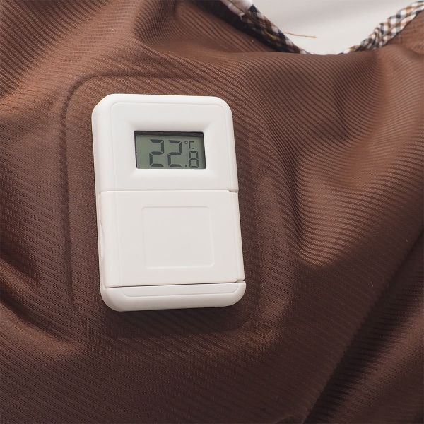 新品 QL-001 充電式 エコ湯たんぽ 温度表示 保温カバー付き ゆたんぽ 管16827_画像3