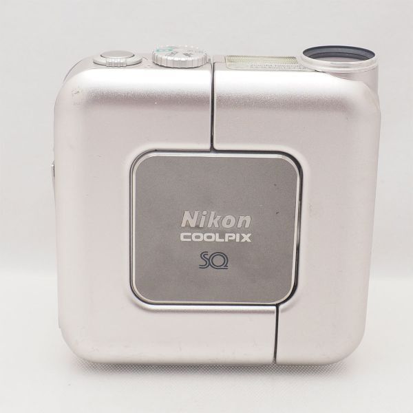 ニコン Coolpix SQ 本体のみ シルバー デジカメ Nikon ジャンク品 管16765