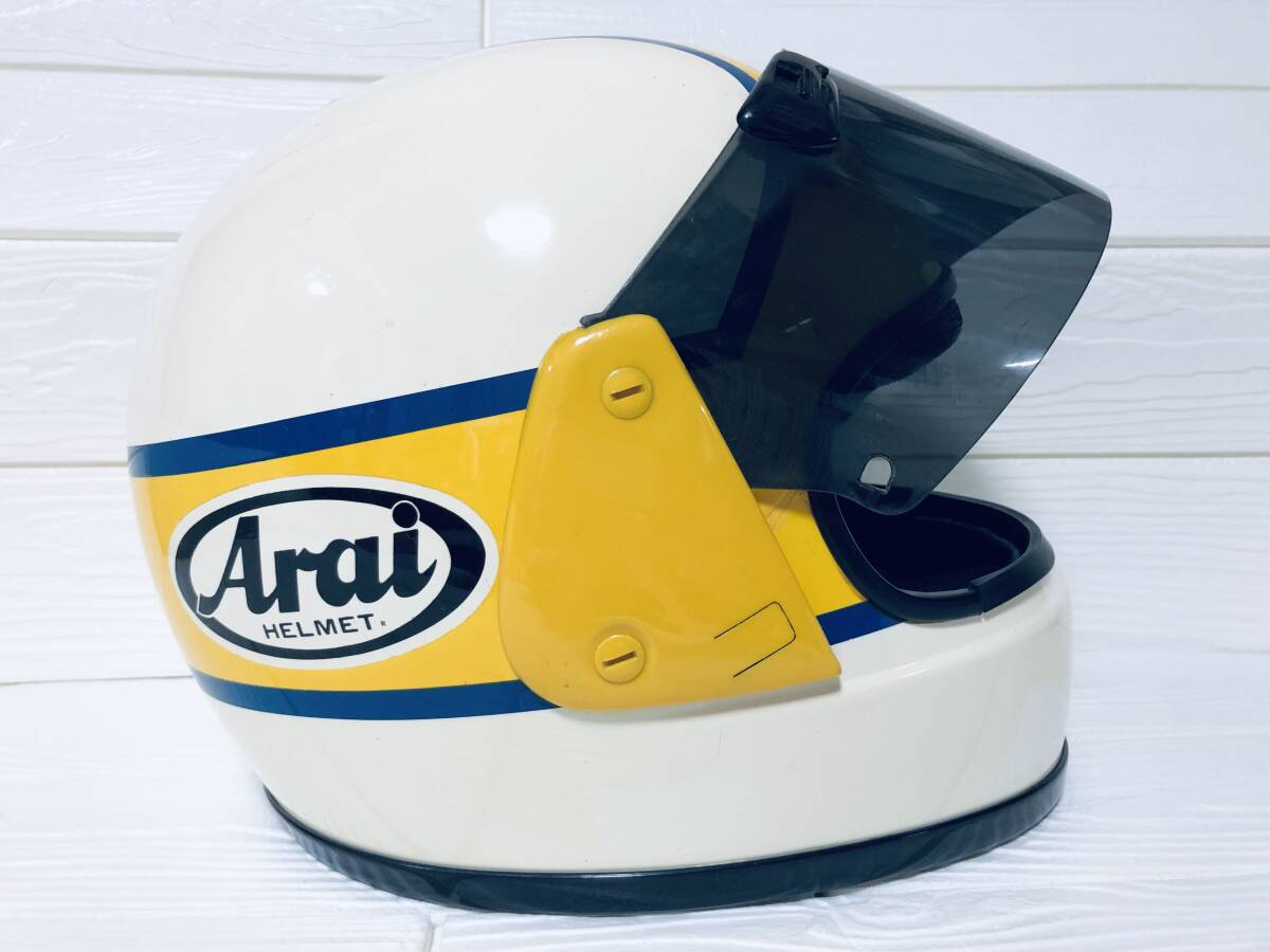 ★★ Arai ラパイド 星野一義レプリカ サイズ L(59・60CM) 希少カラー アライ ヘルメット 当時物 旧車 ヴィンテージ 1984年製 SHOEI ★★