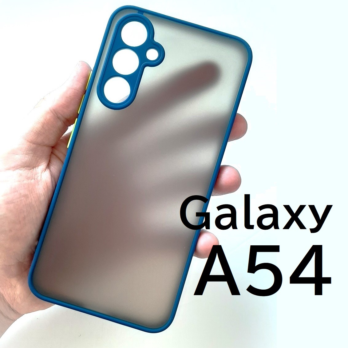 Galaxy A54 5G половина прозрачный блюз ma ho кейс (.. комплектация )