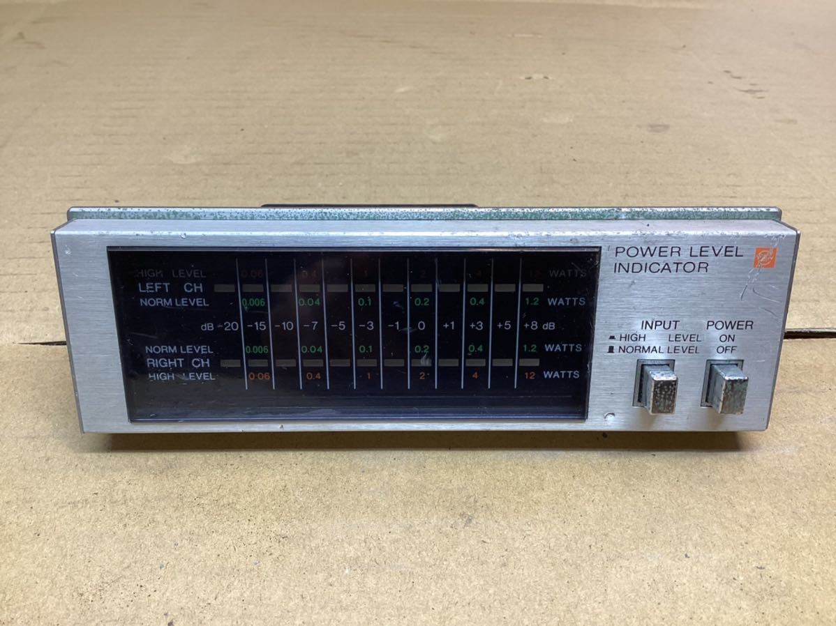 FUJITSU TEN 富士通テン UI-100SD1A パワーレベルインジケーター POWER LEVEL INDICATOR 当時物 旧車 _画像1