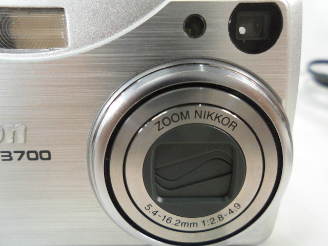 ☆格安売切☆ニコン Nikon COOLPIX 3700 E3700 デジタルカメラ デジカメ コンパクトデジタルカメラ バッテリー 充電器 簡易動作確認済_画像4