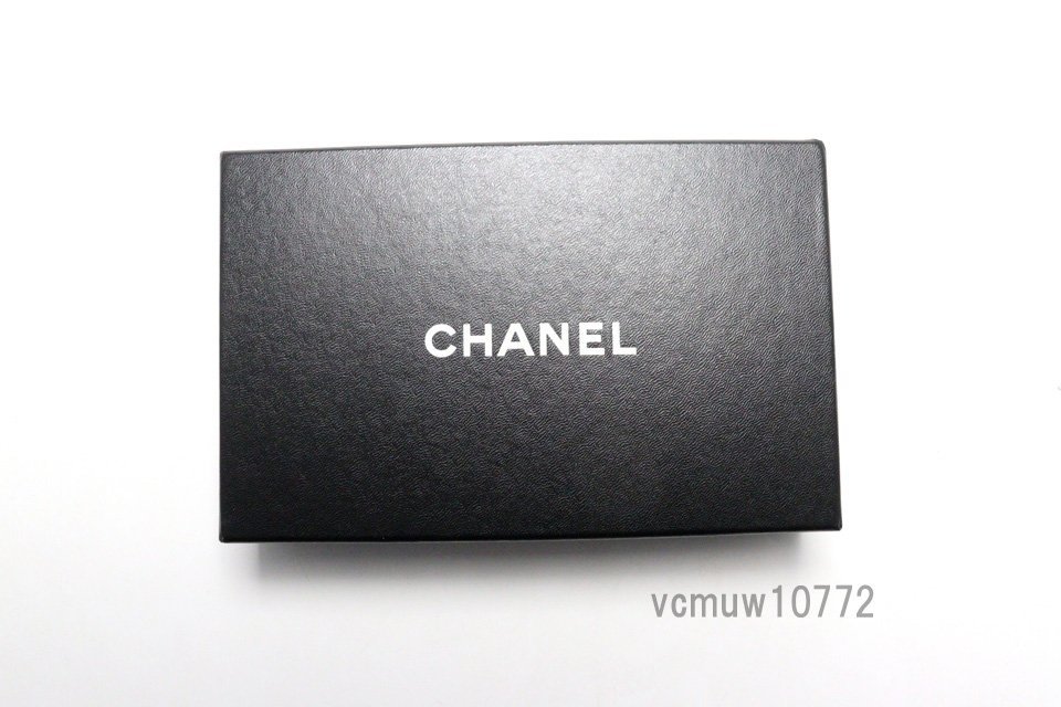 希少美中古■CHANEL 9番台 ココボタン Wホック レザー 2つ折り長財布 シャネル■0215rk20658_画像9