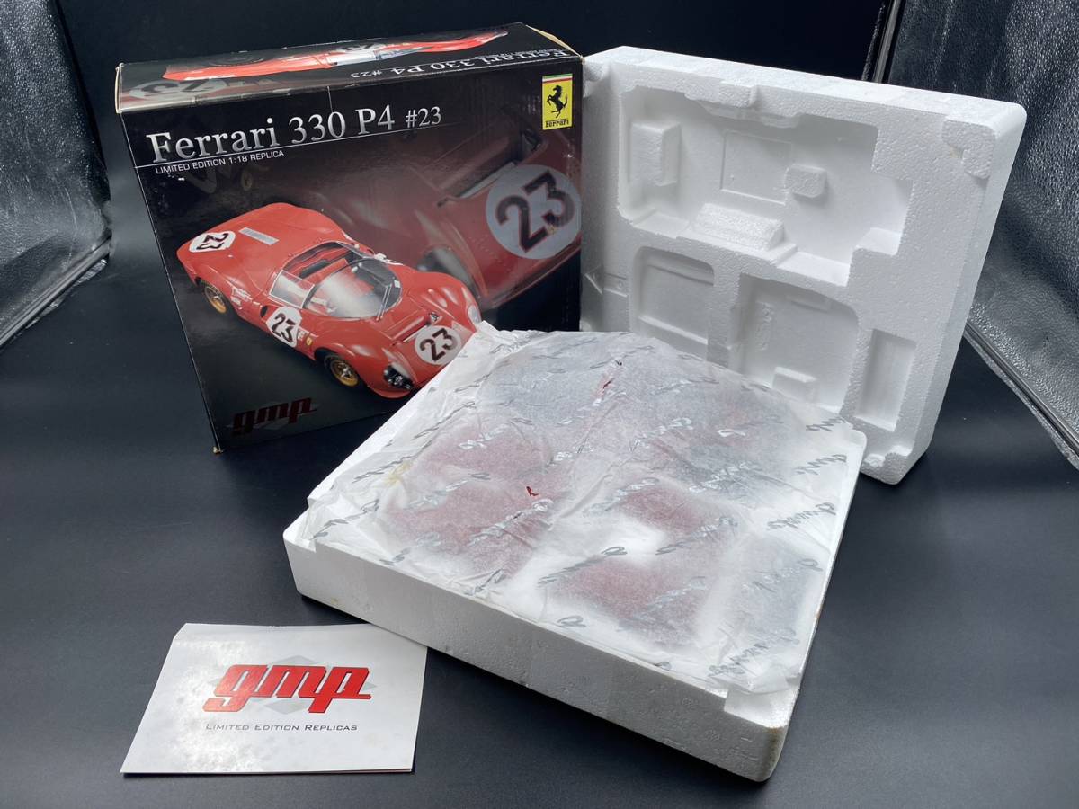 最終価格！！【極美品】激レア 希少品 GMP 1/18 Ferrari 330 P4 1967 LIMITED EDITION Daytona24h #23 BBR 京商 Exoto CMC G1804102_画像5