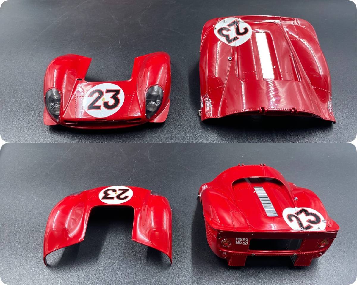 最終価格！！【極美品】激レア 希少品 GMP 1/18 Ferrari 330 P4 1967 LIMITED EDITION Daytona24h #23 BBR 京商 Exoto CMC G1804102_画像4