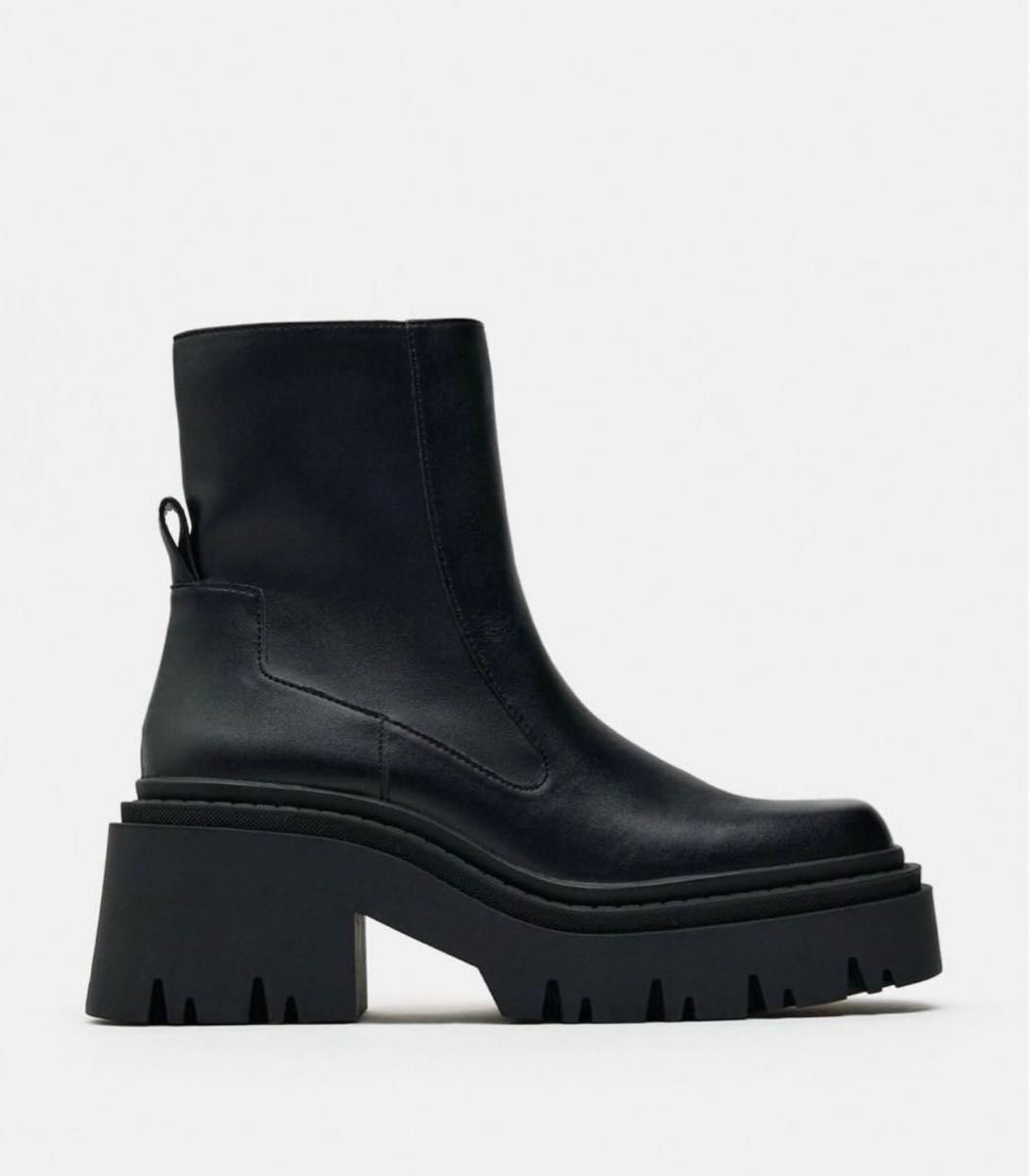 ZARA トラックソール ショートブーツ 35|Yahoo!フリマ(旧 ZARA トラックソール ショートブーツ 35|Yahoo!フリマ(旧